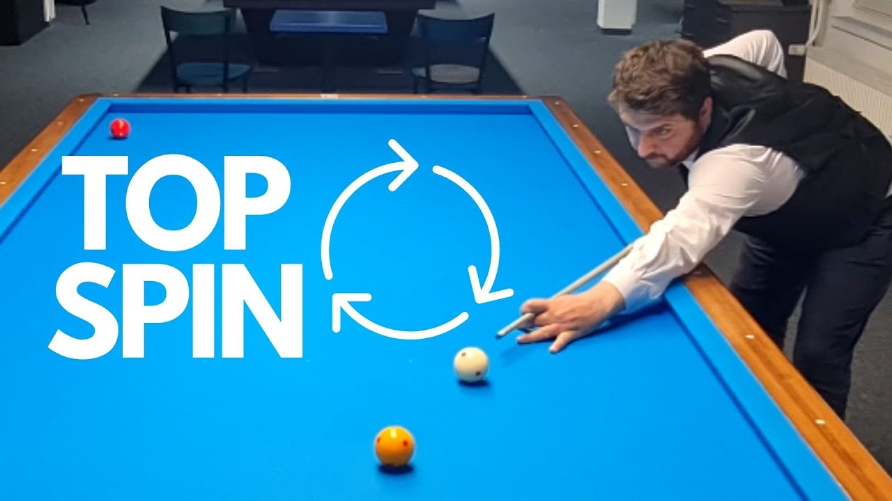 3 Cushion Billiard Lesson | Stroking With Top Spin | 3쿠션 훈련