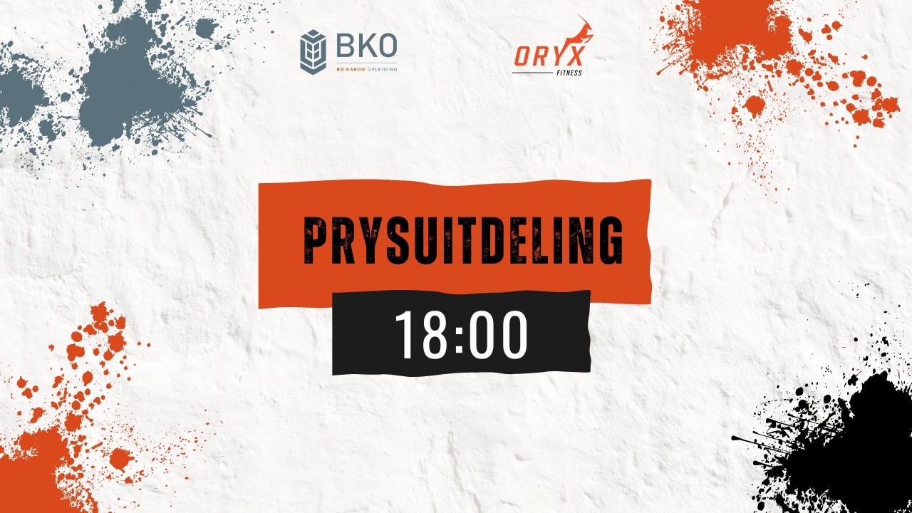 BKO 15-MAN SPOEDTOERNOOI PRYSUITDELING