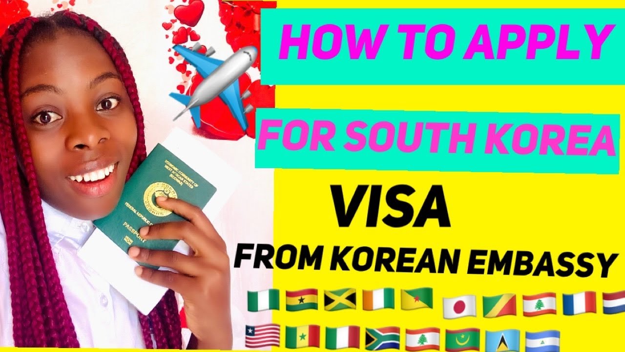 How to Apply for South korea visa from Korean Embassy//Apply now