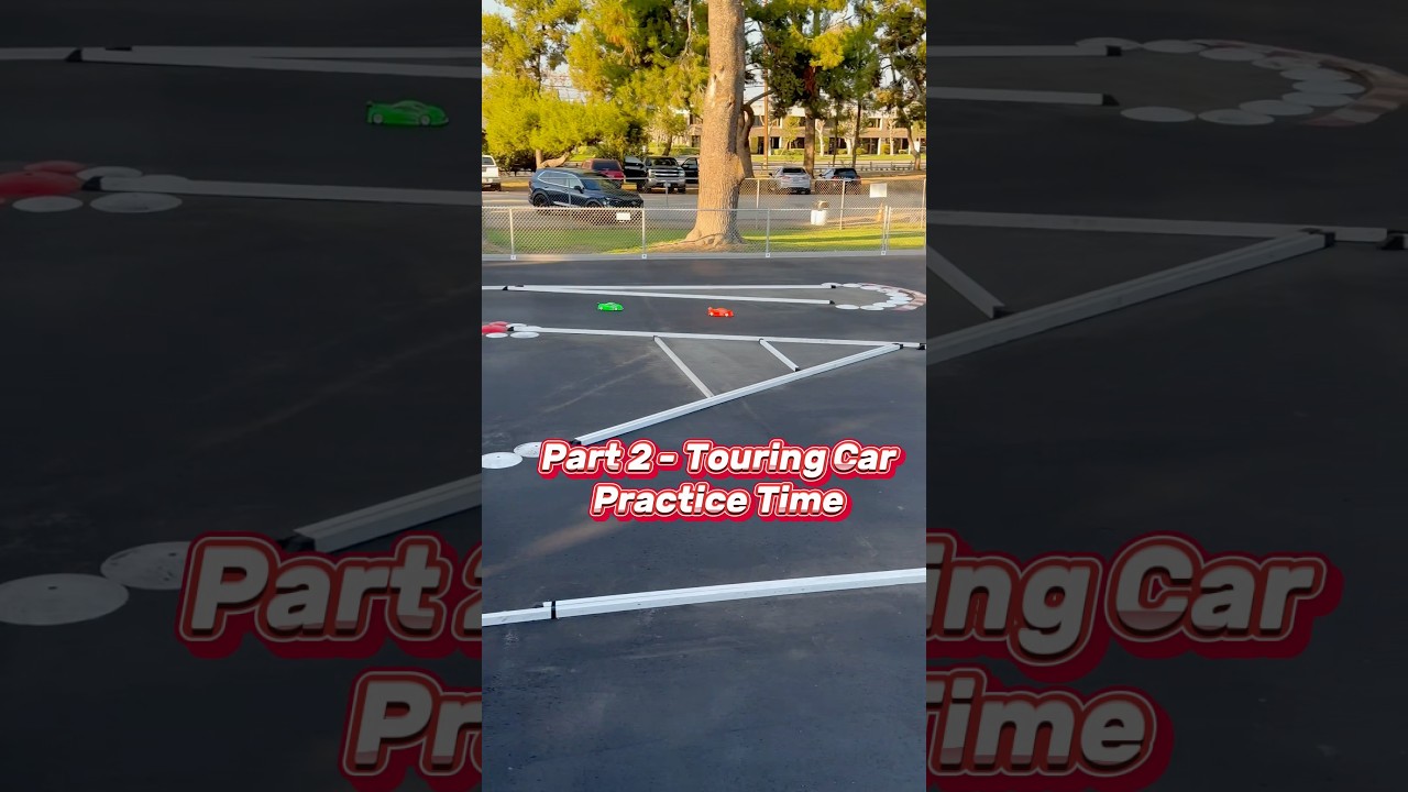 Part 2 - Touring Car practicing at SCOR Raceway in Anaheim, California