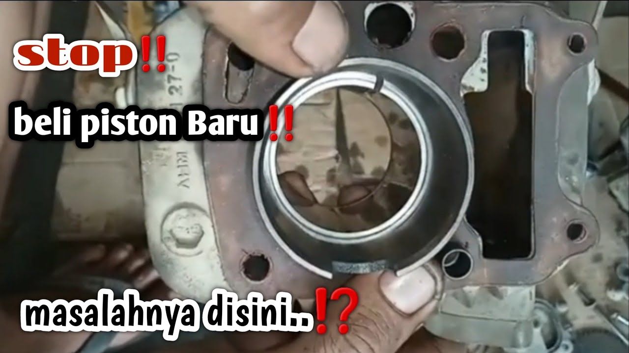 BERKALI2 GANTI PISTON+BORRING‼️TETAP NGEBUL