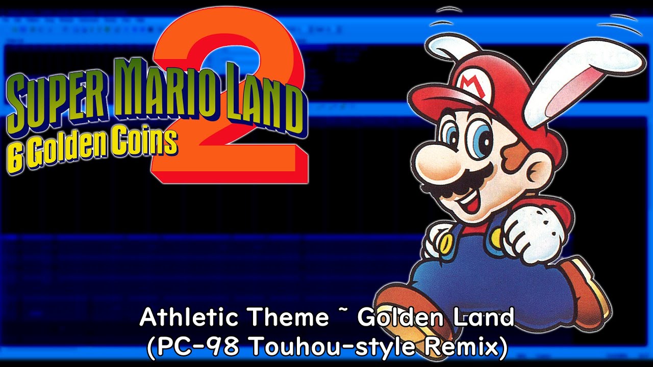 Athletic Theme ~ Golden Land (PC-98 Touhou-style Remix) | Super Mario Land 2: 6 Golden Coins