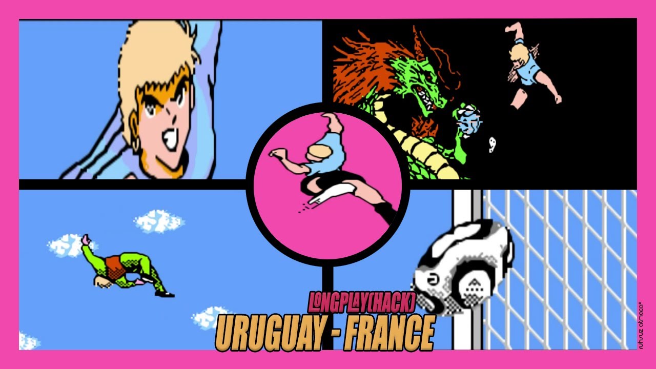 Captain Tsubasa 2:  Uruguay vs. Fransa (Hack) (by Shinigami) |【NES】