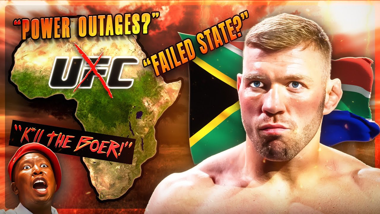 Мне жаль, Дрикус Дю Плесси, но турнир UFC Africa никогда не состоится.