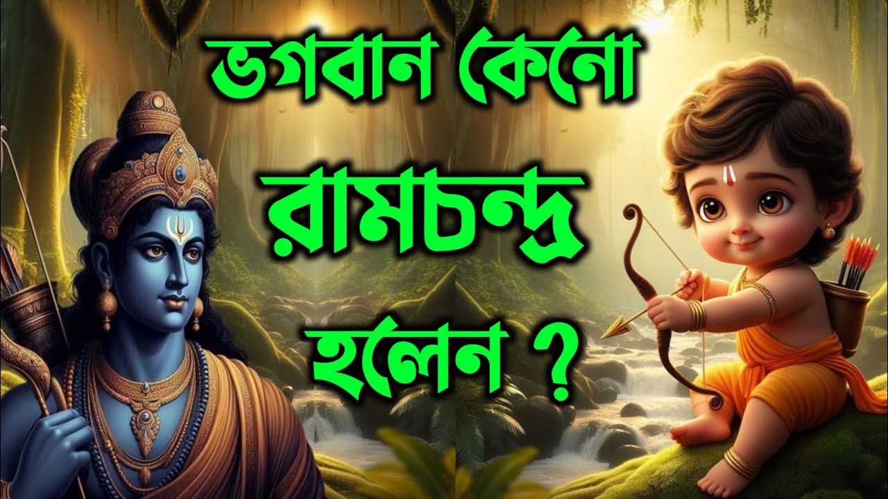 ভগবান কেনো রামচন্দ্র হলেন? শ্রী রাম কথা।। রামনবমী।। 