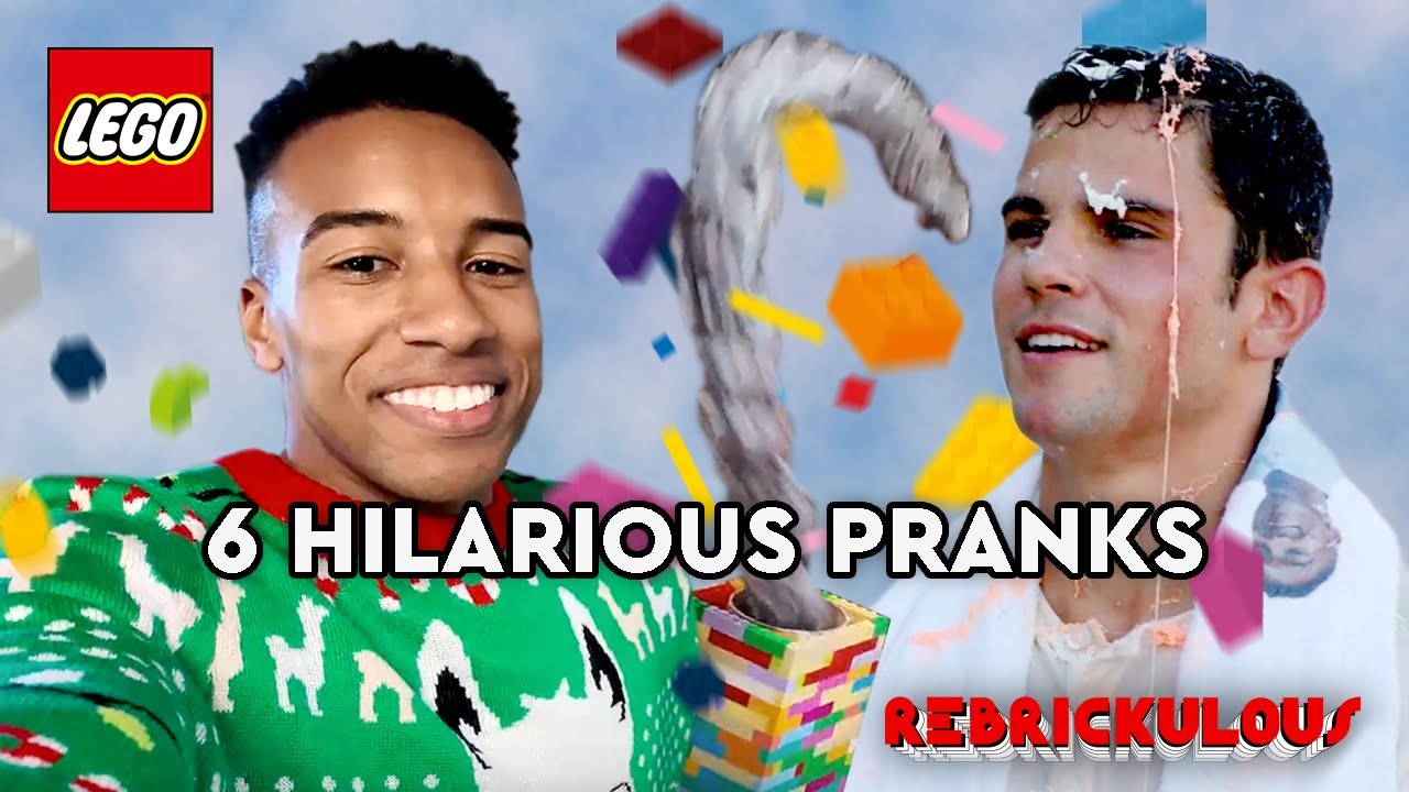 Can Julian Make It Through This Booby-Trapped House?⚠️🏠 | Holiday Presents Prank 🎁 LEGO REBRICKULOUS