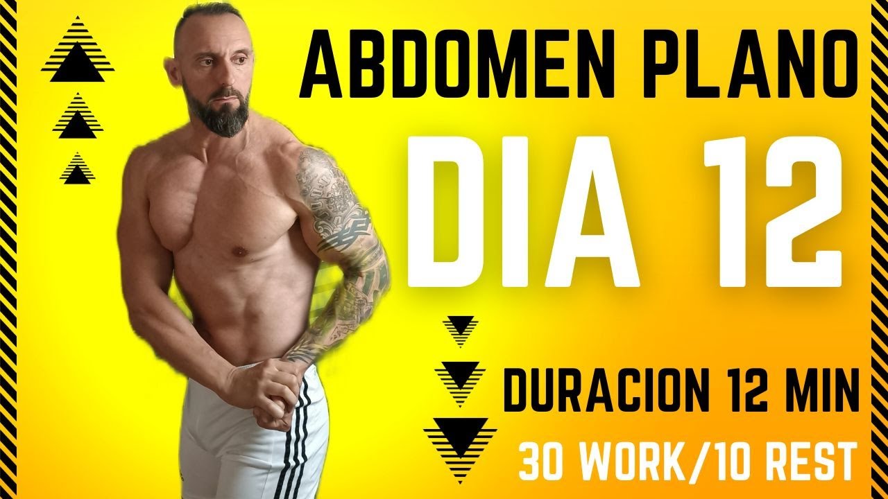 RETO ABDOMINALES EN 30 DIAS (Dia 12) ABDOMEN PLANO /para hombre y mujer