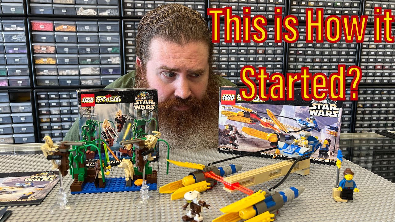 LEGO Star Wars Anakin's Podracer and Naboo Swamp Review. Is this really how Star Wars LEGO started?