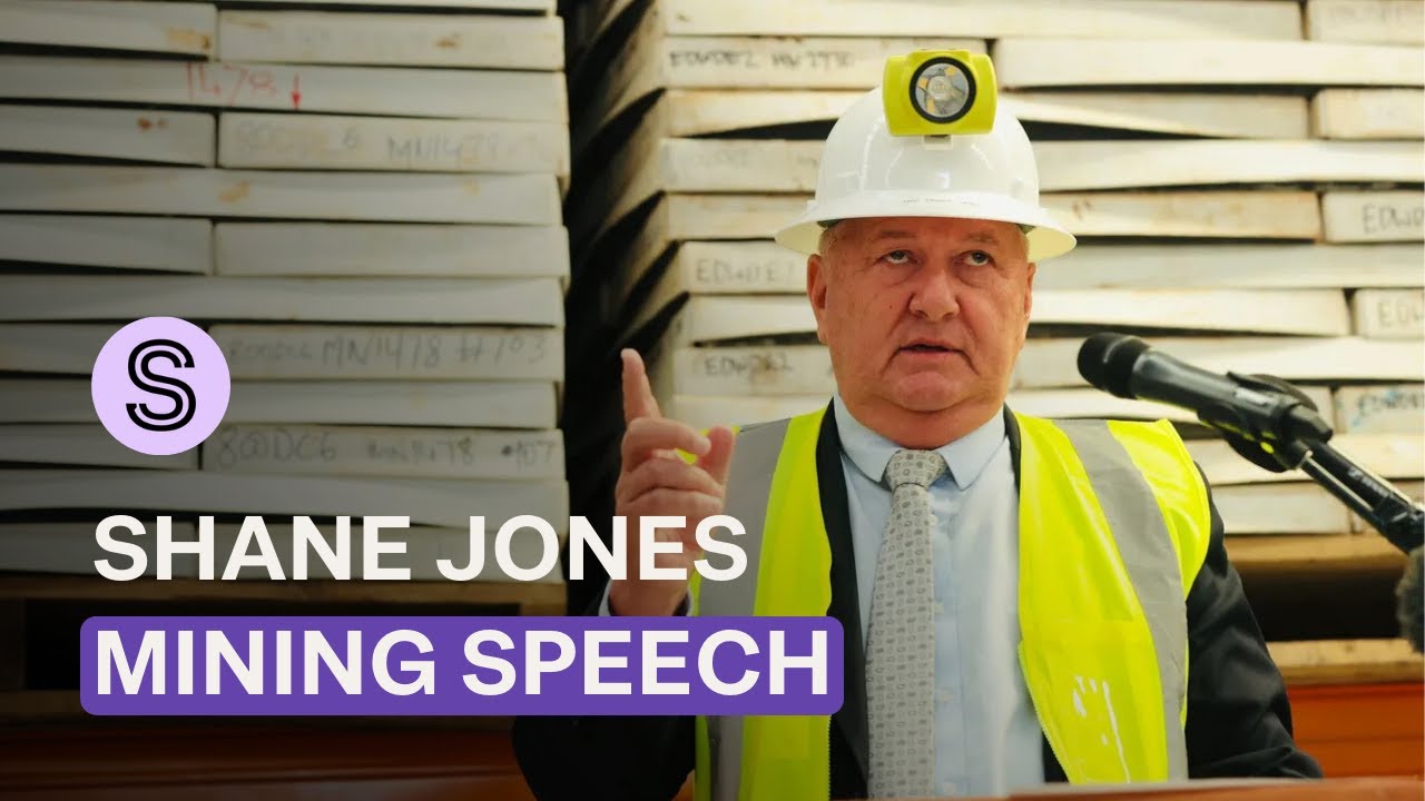 Shane Jones delivers mining speech in Waihi | Stuff.co.nz