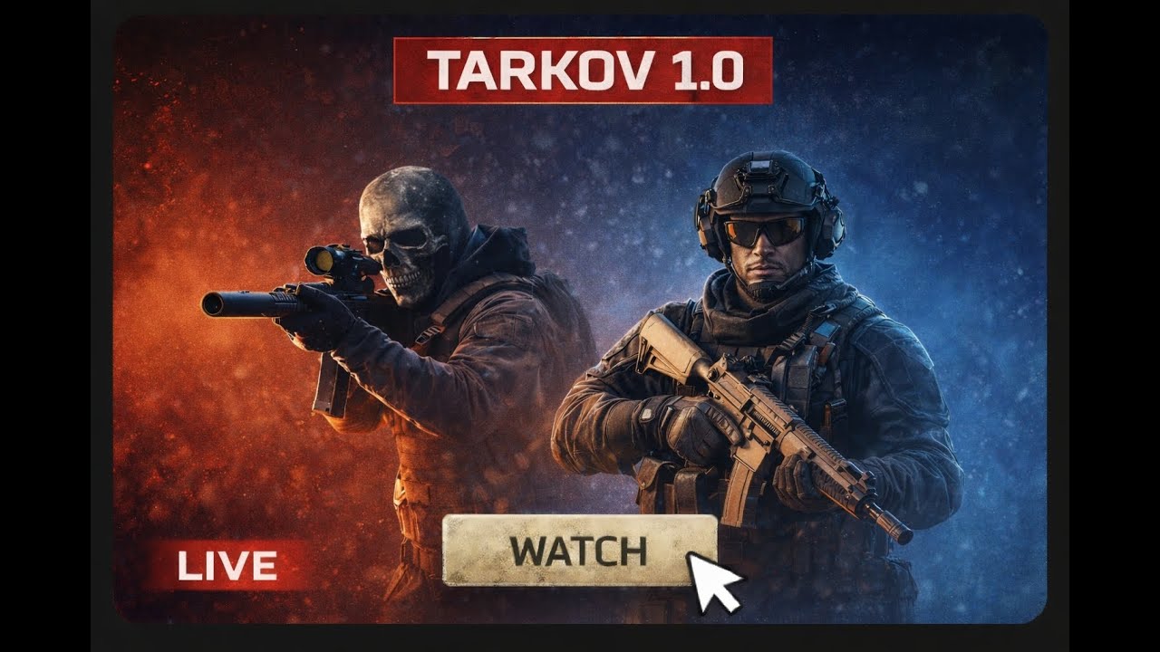 🔴 LIVE - Tarkov 타르코프 구원자 스토리