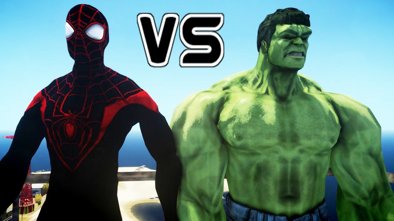 HULK VS SPIDER-MAN (Miles Morales)