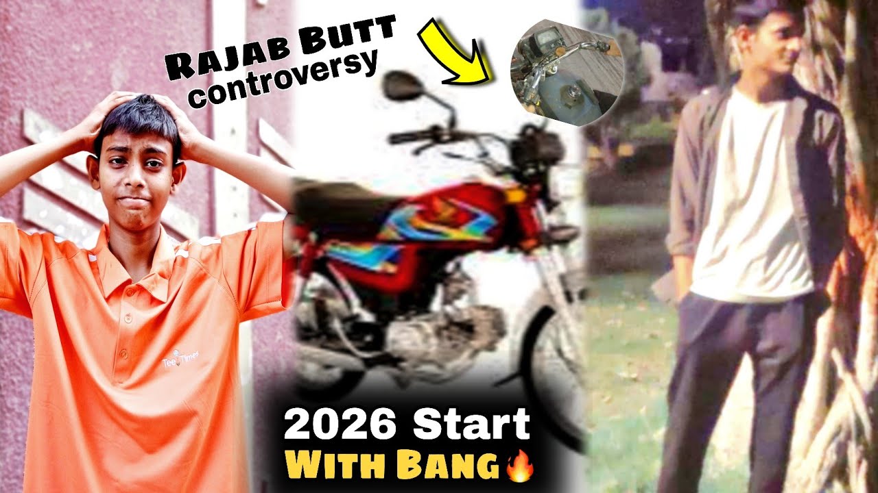 Rajab Butt Controversy Full Detail🙏Sameer Drive a Honda Bike🔥...