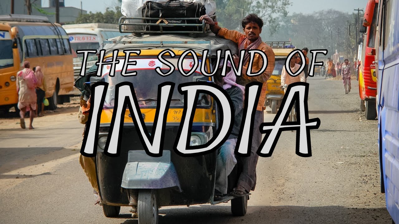 One Hour Sounds of Mumbai, Ambience 3D City Traffic Noises of Downtown HD
