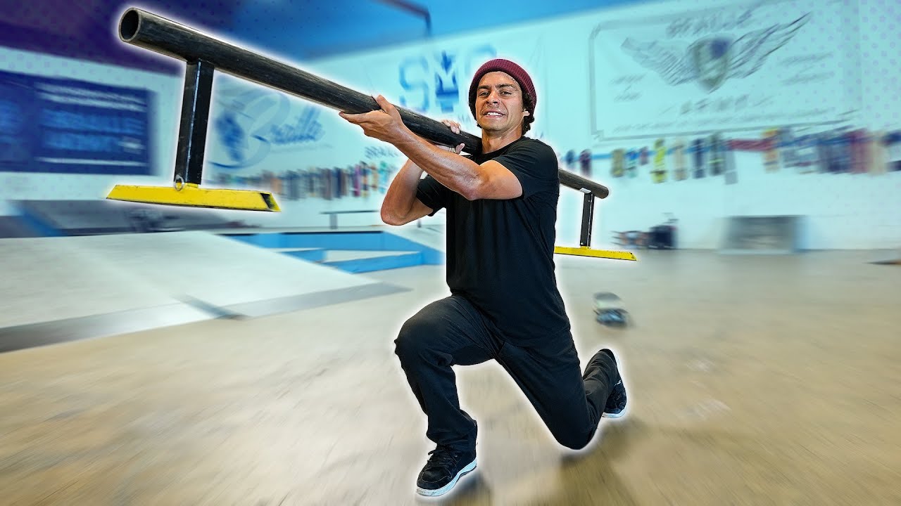 LAND AS MANY RAIL TRICKS IN 15 MINUTES!