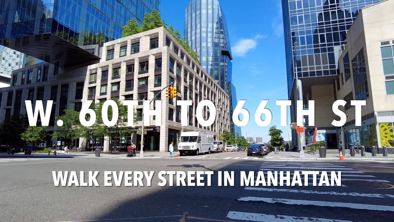 Walking Manhattan | West 60th to 66th Streets | Upper West Side
