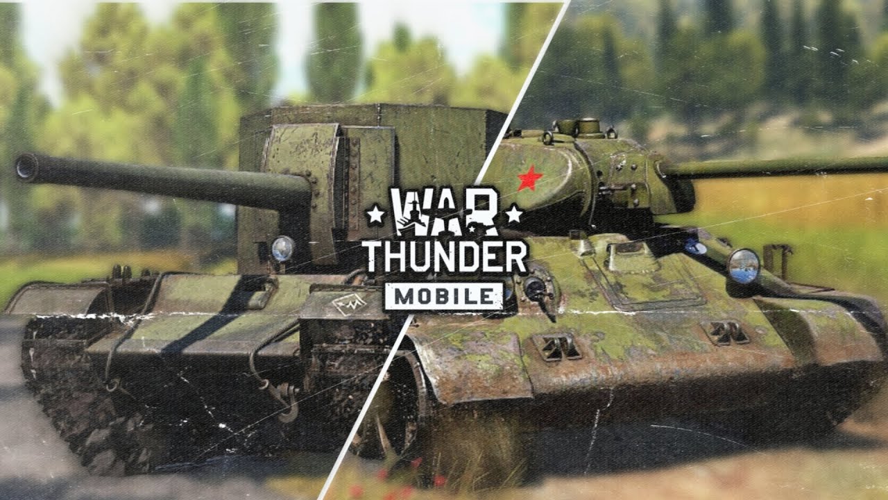 War Thunder Mobile • Обзор взвода Т-34-57