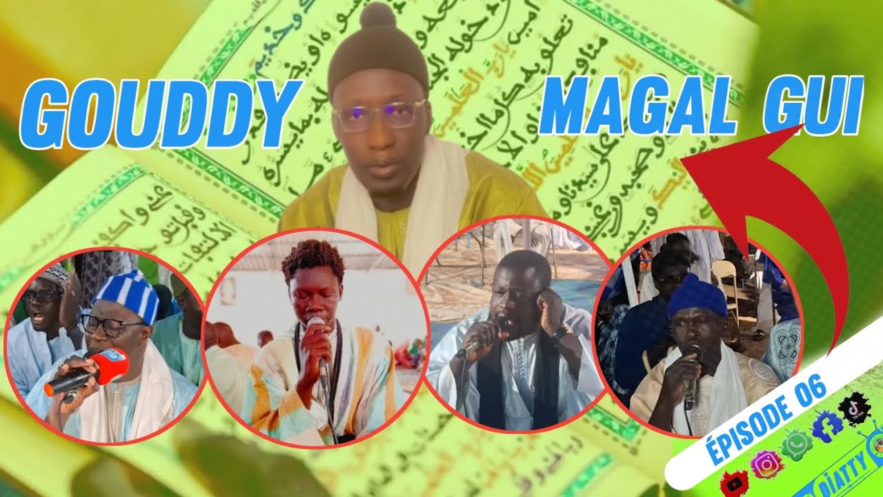Épisode 06 Magal Darou Moukhty Dianguom xassida yi S Sekhouna Mbadjie et S Khadim Fall