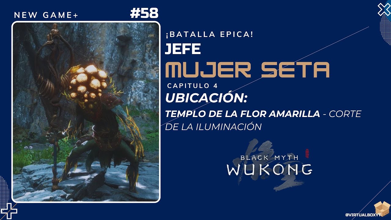 Black Myth: Wukong NEW GAME+ 🍄 | Mujer Seta: Desaf&iacute;o Mic&oacute;tico en el Bosque de las Sombras
