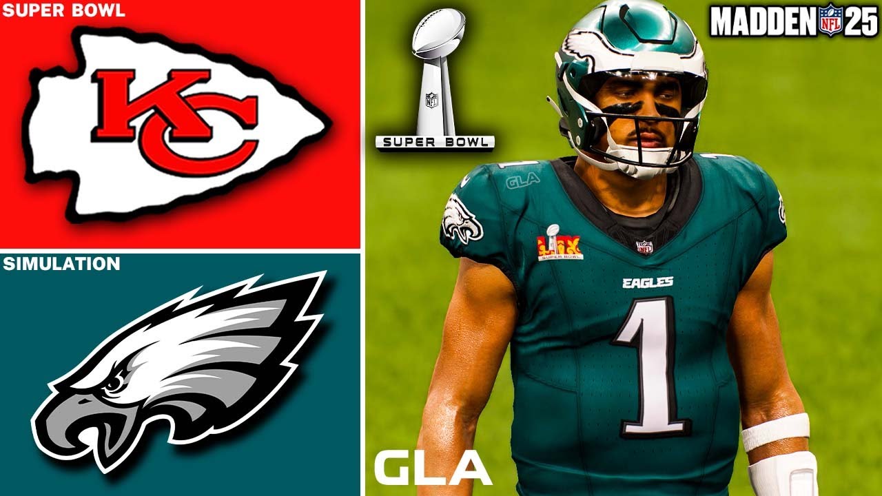 Eagles vs. Chiefs Simulation | Super Bowl 59 | Madden 25 PS5