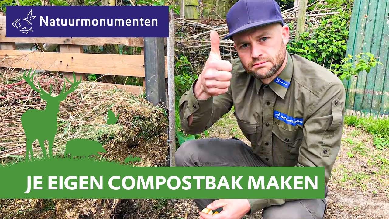 Compostbak maken? Boswachter Jerome legt het je uit!