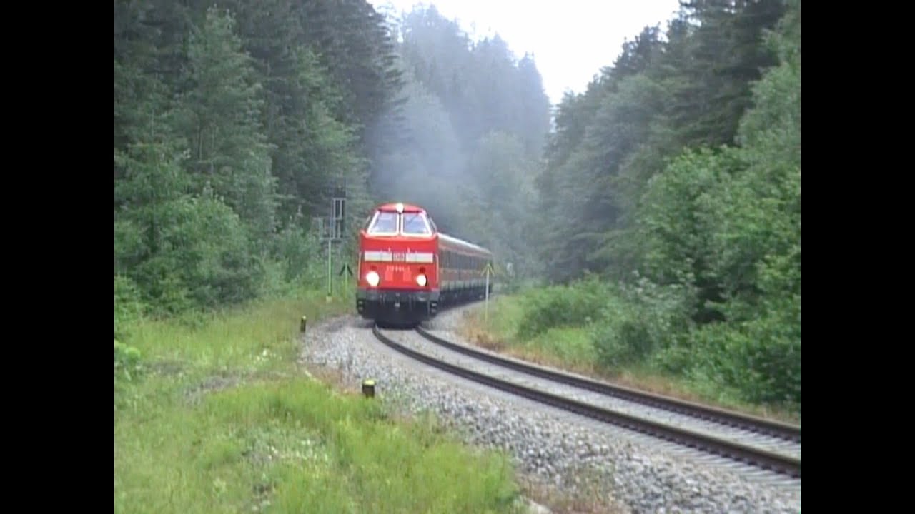 Schneekopfexpress mit 219 084 -1