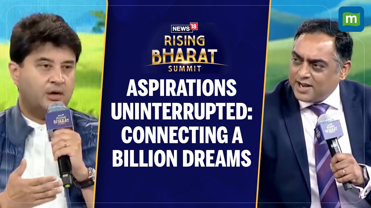 Jyotiraditya Scindia on 6G,Satellite Connectivity & India’s Telecom Future Rising Bharat Summit 2026