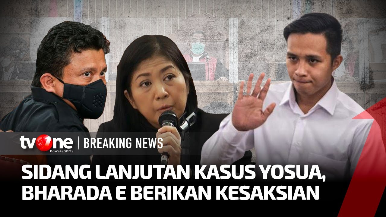 [FULL] Sidang Kesaksian Bharada E | tvOne