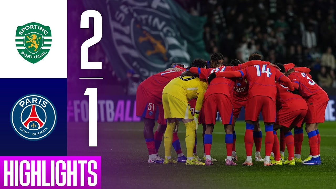 Nos Parisiens s’inclinent à Lisbonne - Sporting CP 🆚 PSG I Résumé du match