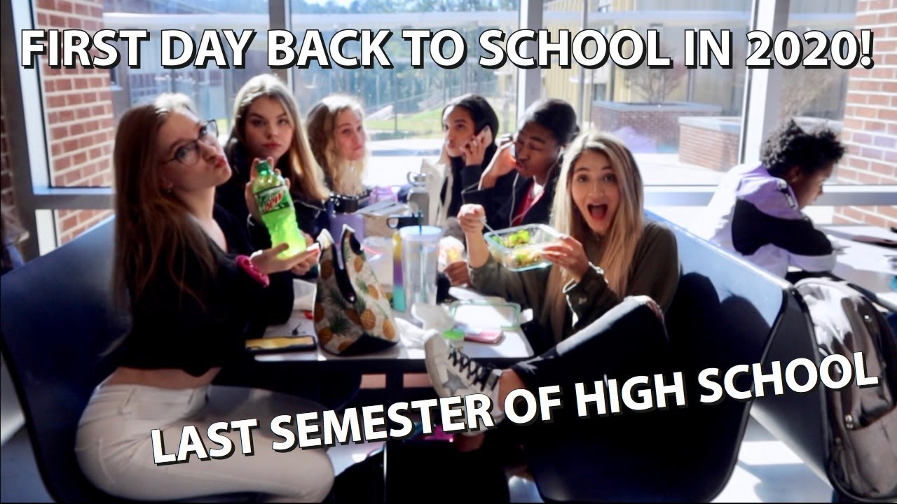 first day back to school from winter break 2020
