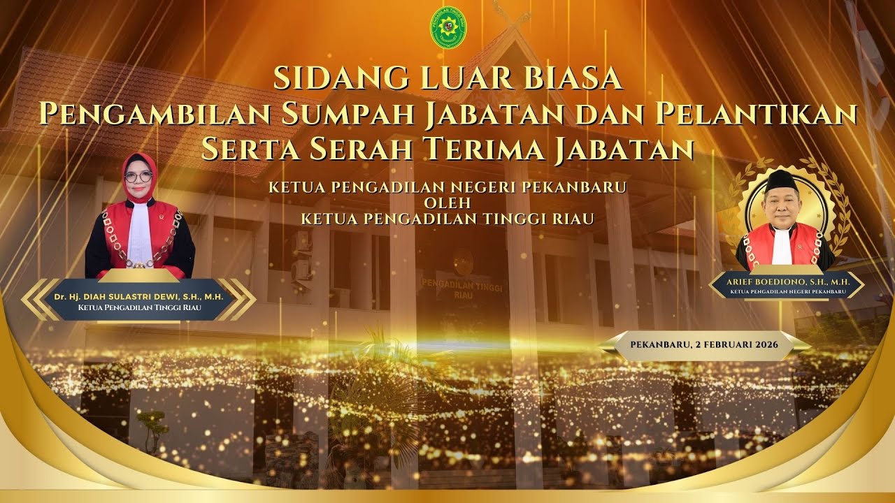 Pelantikan KPN Pekanbaru