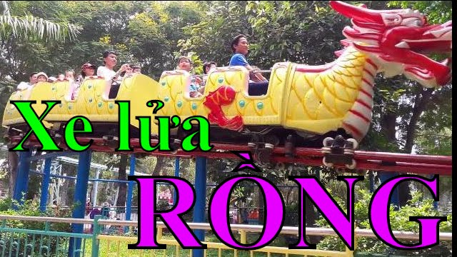 [HCE] - Hai chị em qp chơi xe lửa rồng uốn lượn trên không