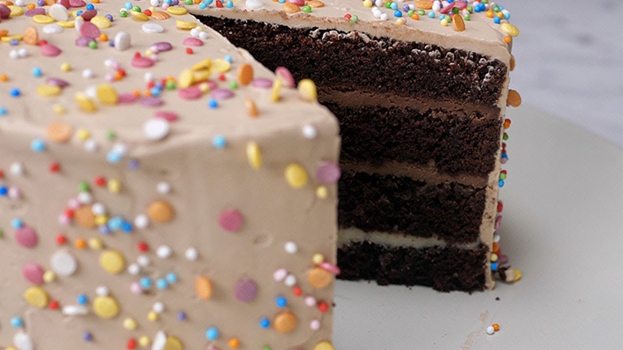 Recette du layer cake aux 3 chocolats 🍫