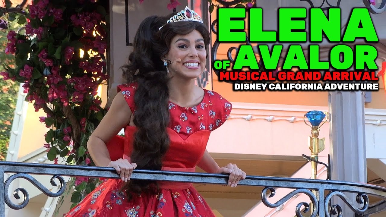 Elena of Avalor: Musical Grand Arrival NEW FULL SHOW Christmas 2016 at Disney California Adventure