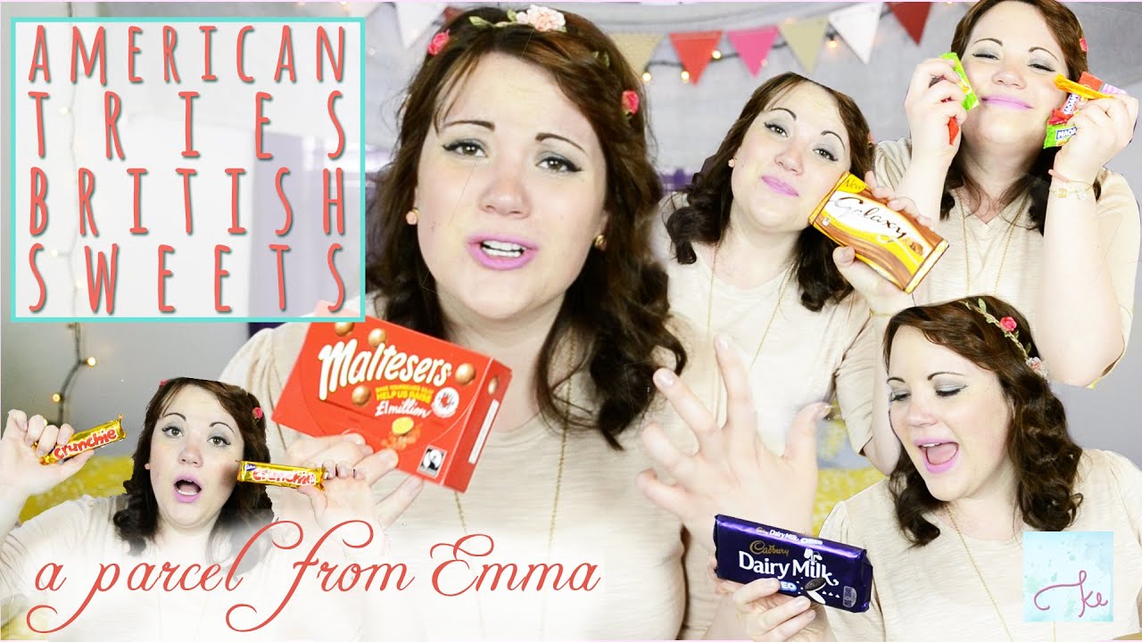 American Tries British Sweets: Opening a Parcel from Emma | Keisha Egbert