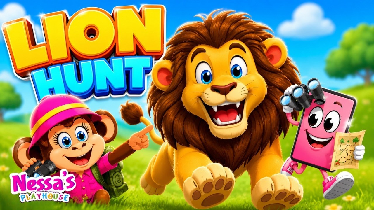 Going On a Lion Hunt | Preschool Songs & Nursery Rhymes