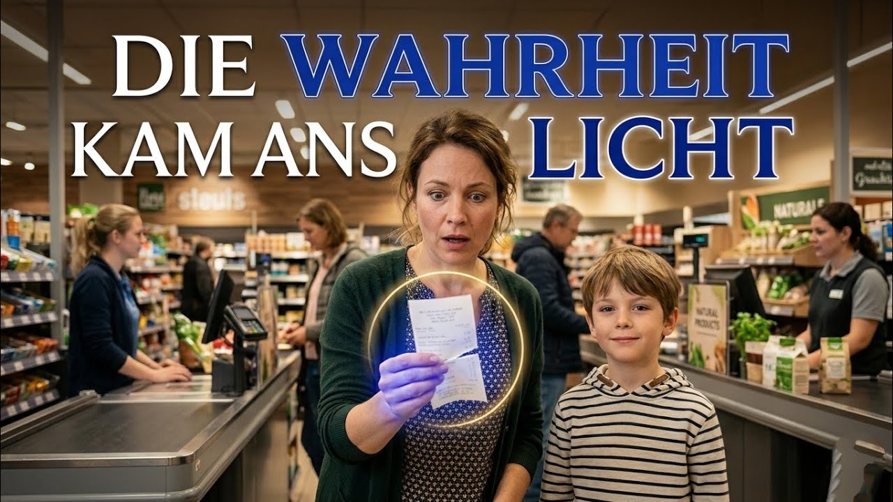 „Sie ZERRISS den Bon eines armen Jungen – Sekunden später bereute sie es bitter!“