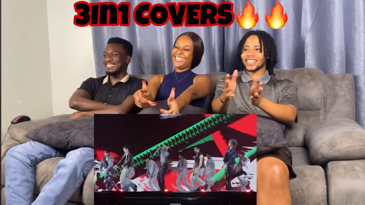 LYKN - WHIPLASH  #GOTCHAPOP3XLYKN + LYKN - Chk Chk Boom(Cover) + LYKN - Bye Bye Bye | REACTION