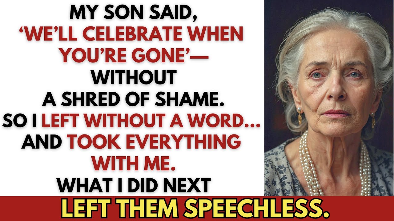 ‘We’ll Celebrate When You’re Gone,’ My Son Said—So I Celebrated by Leaving Everything Behind