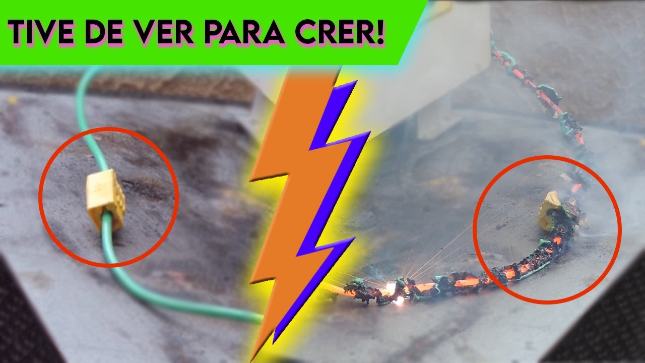 😨 Nunca IMAGINEI que ACONTECERIA isso no TESTE do CONECTOR PERFURANTE
