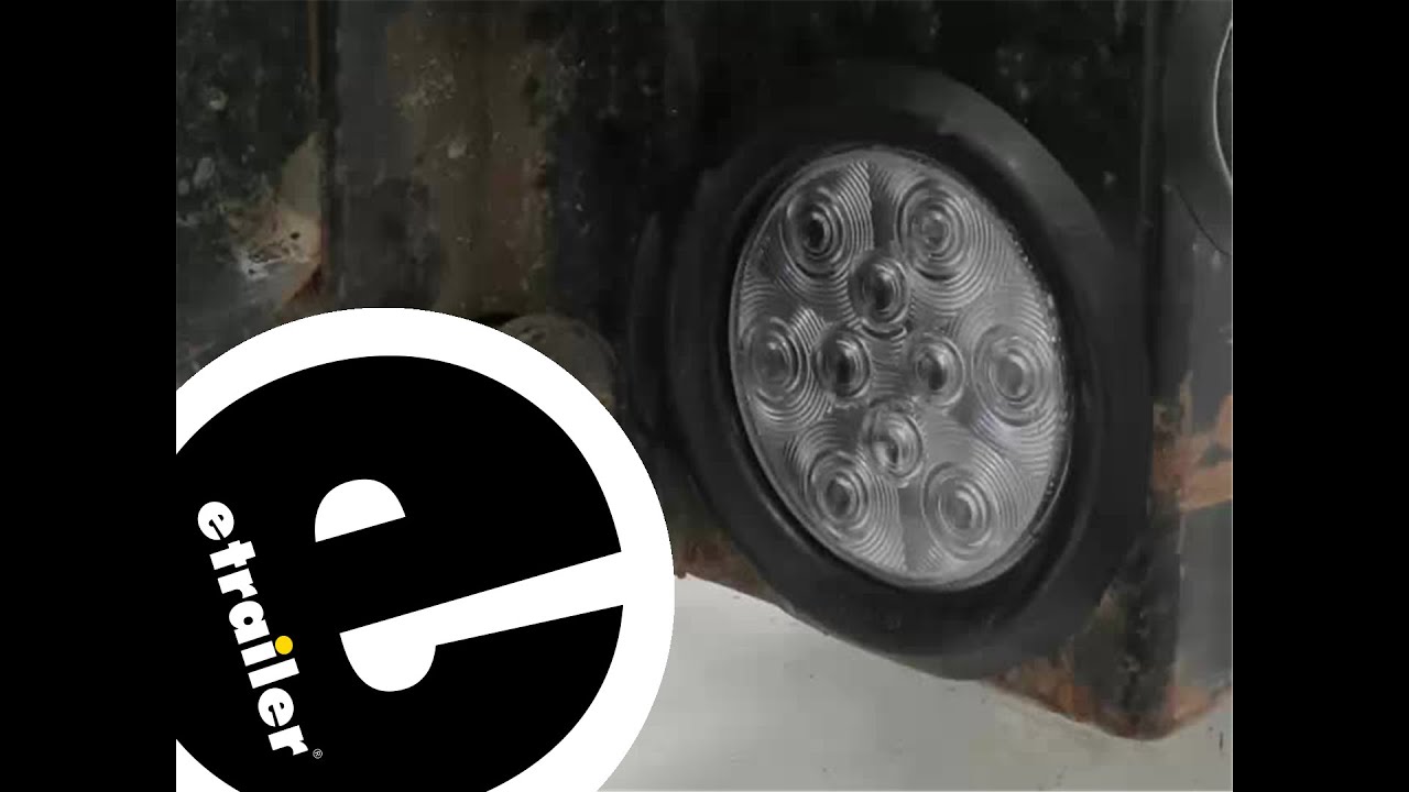 etrailer | Optronics Round LED 3 Function Trailer Light Installation