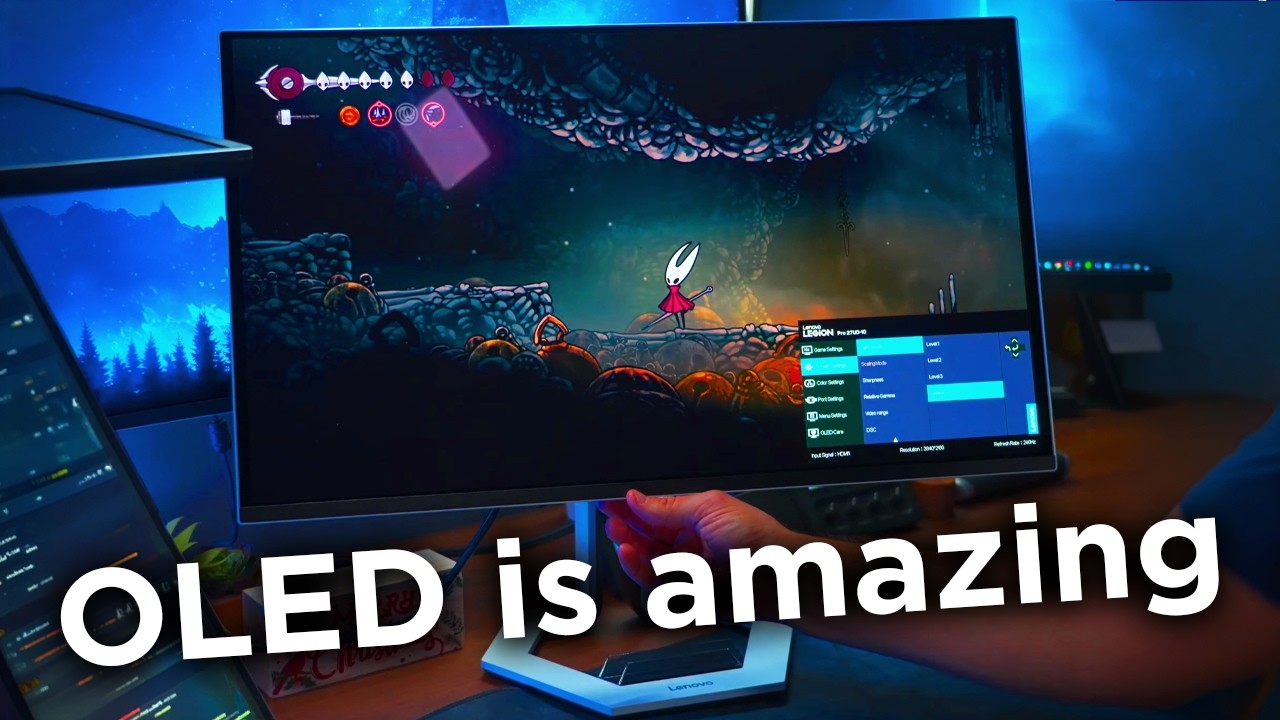 Legion Pro OLED Q27-10 Monitor Unboxing/Showcase
