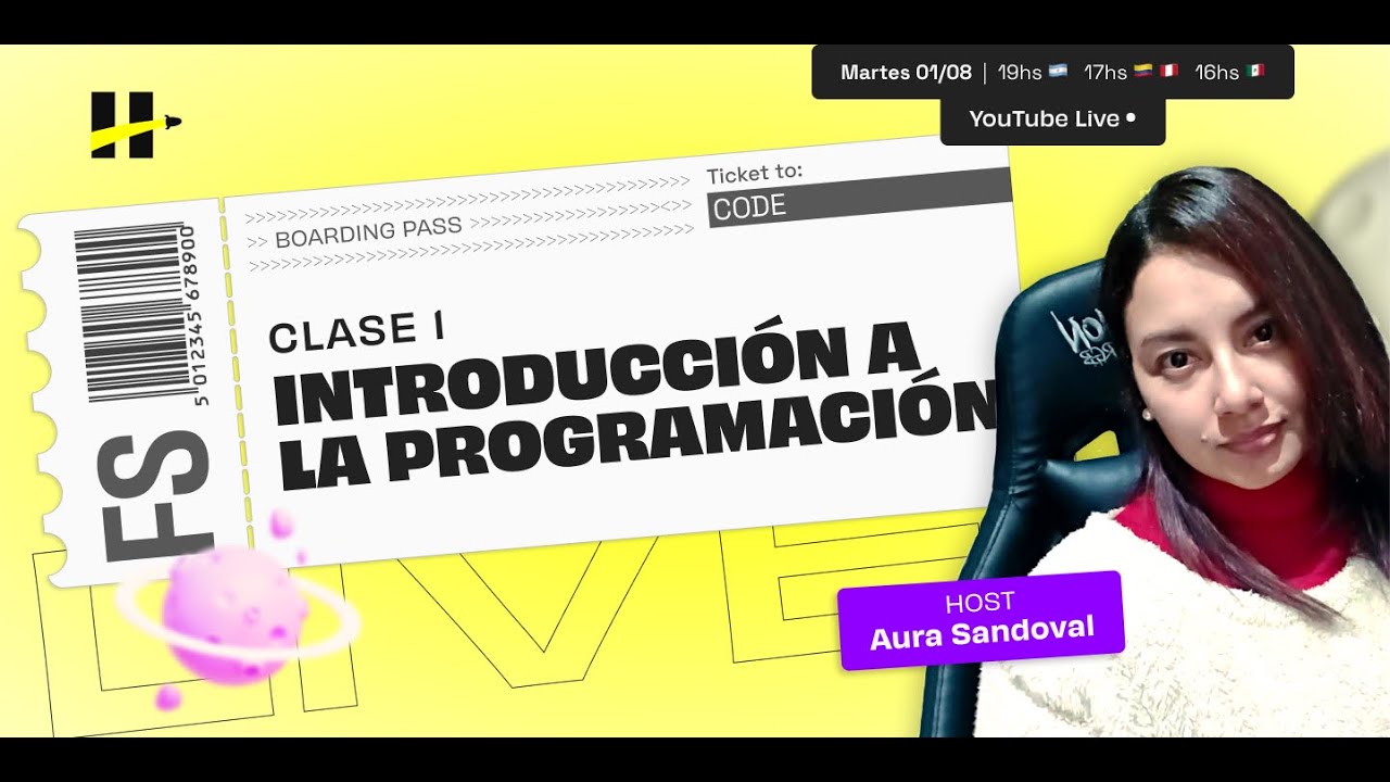 Carrera Full Stack - Curso preparatorio I Clase 1️⃣: “Introducción a la Programación” 💻
