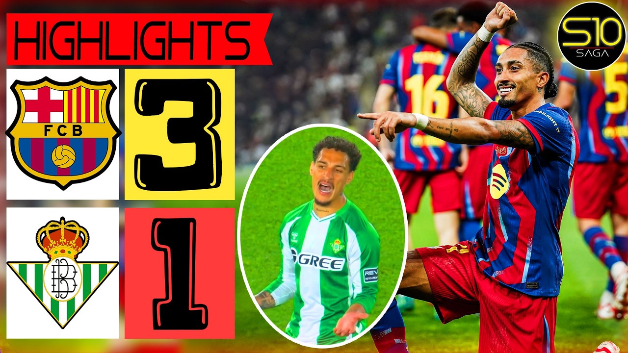 Barcelona vs Real Betis 3-1 🔥 Resumen y Goles 2026