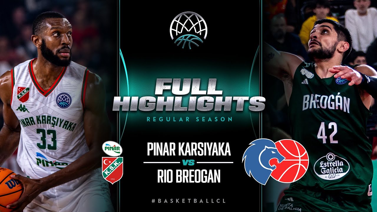 Pinar Karsiyaka v Rio Breogan | Full Game Highlights | #BasketballCL 2023-24