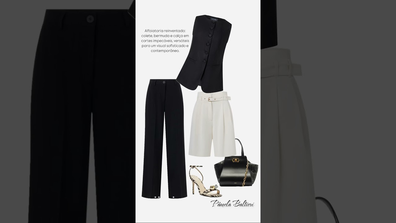 Alfaiataria refinada p/ um visual sofisticado e elegante! #dicasdelook #moda #dicadelook