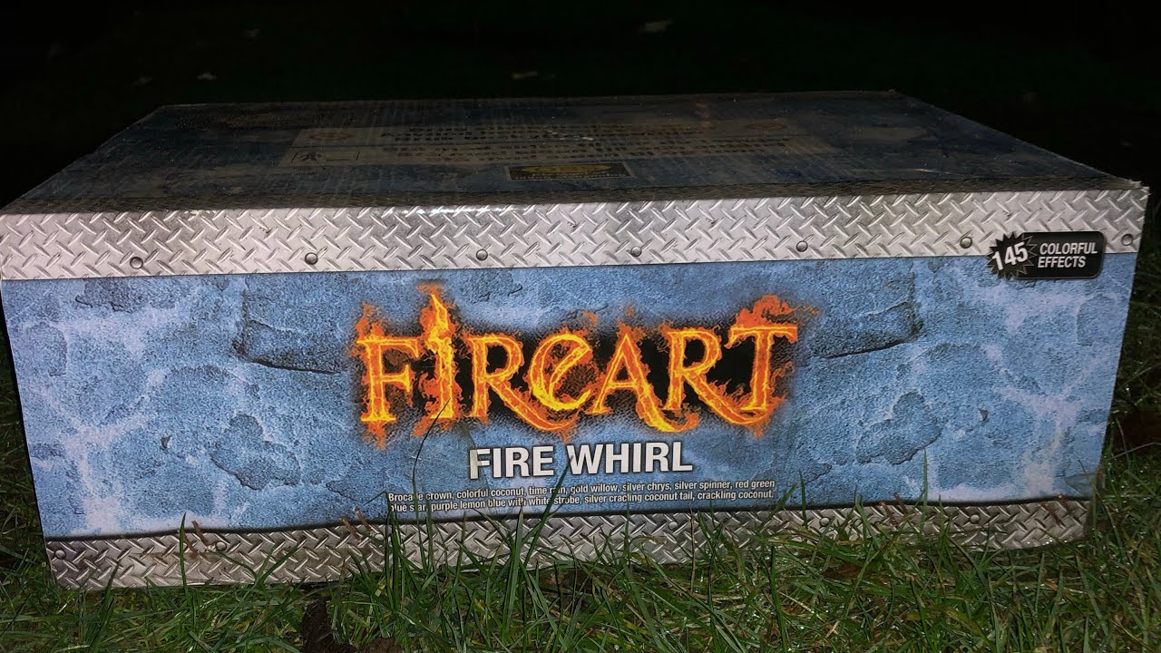 Test af Fire Whirl 145skud fra Harald Nyborg