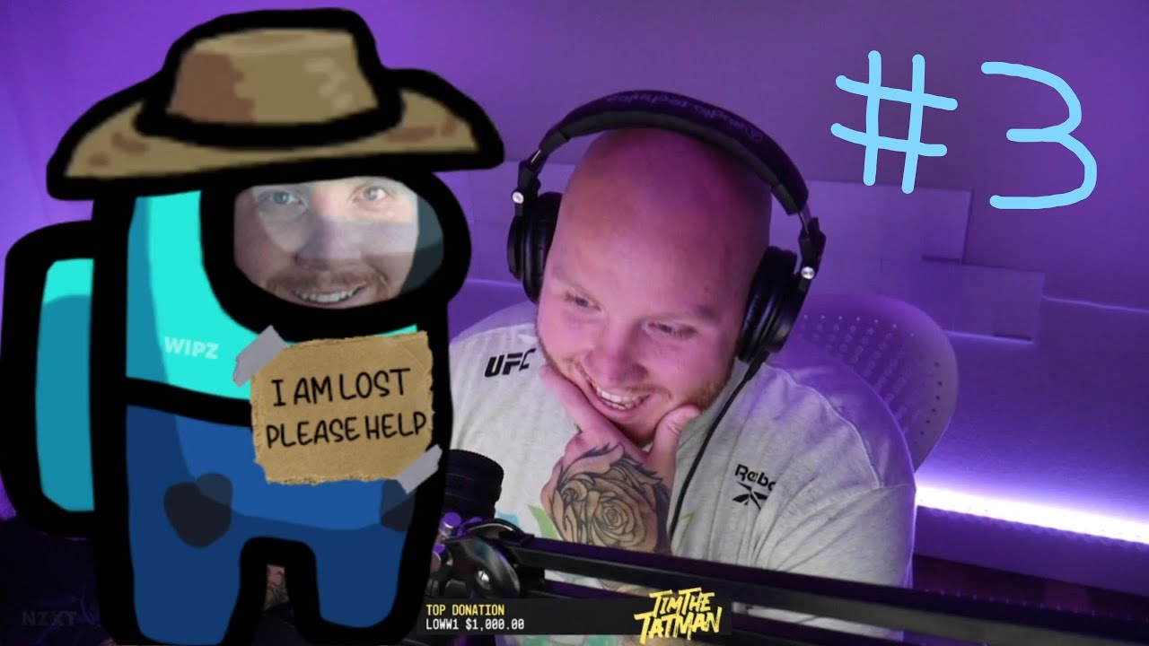 TimTheTatman Among Us Highlights Part Three - Don't insult my intelligence  when Cloakzy is here!!!
