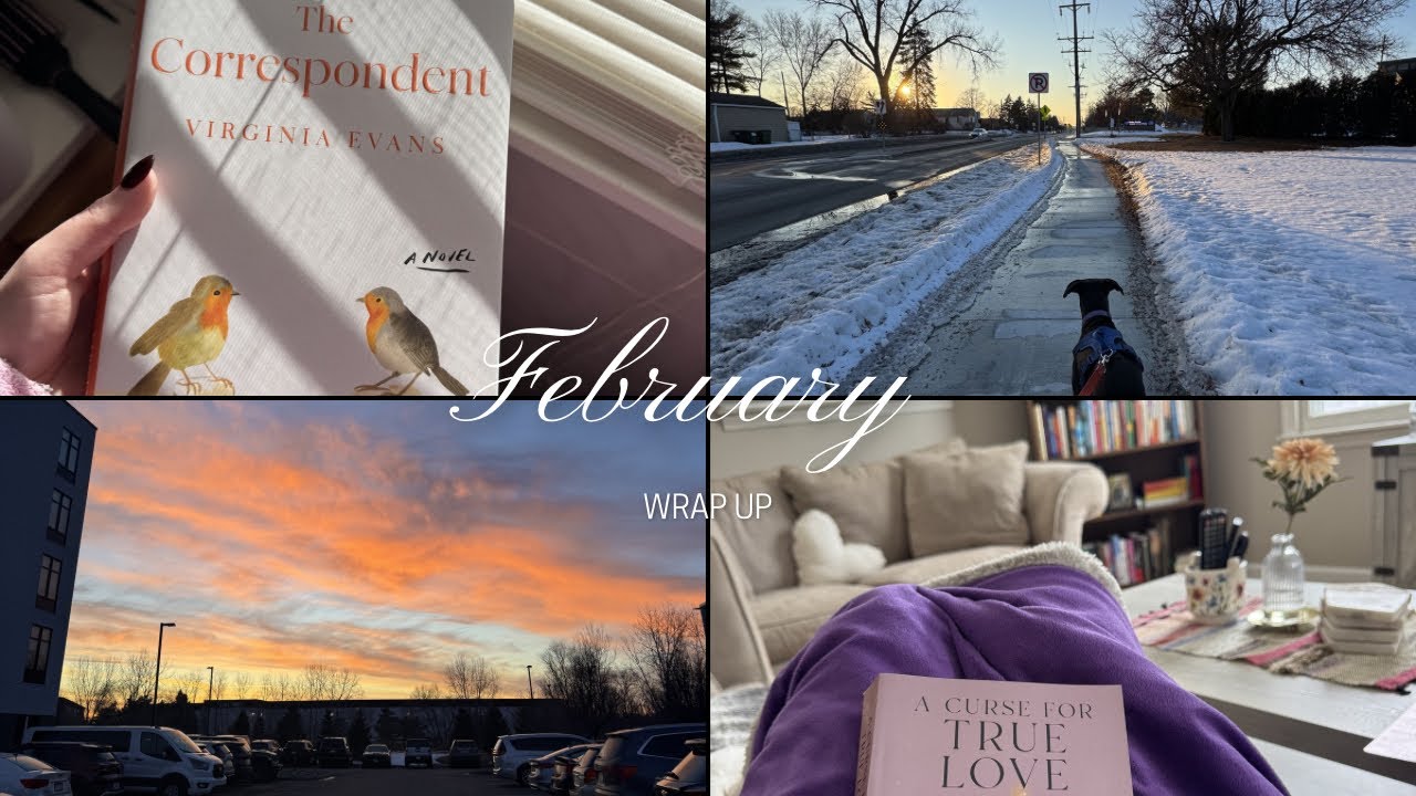 February Book Wrap Up + Book Journal Update 🩷📚