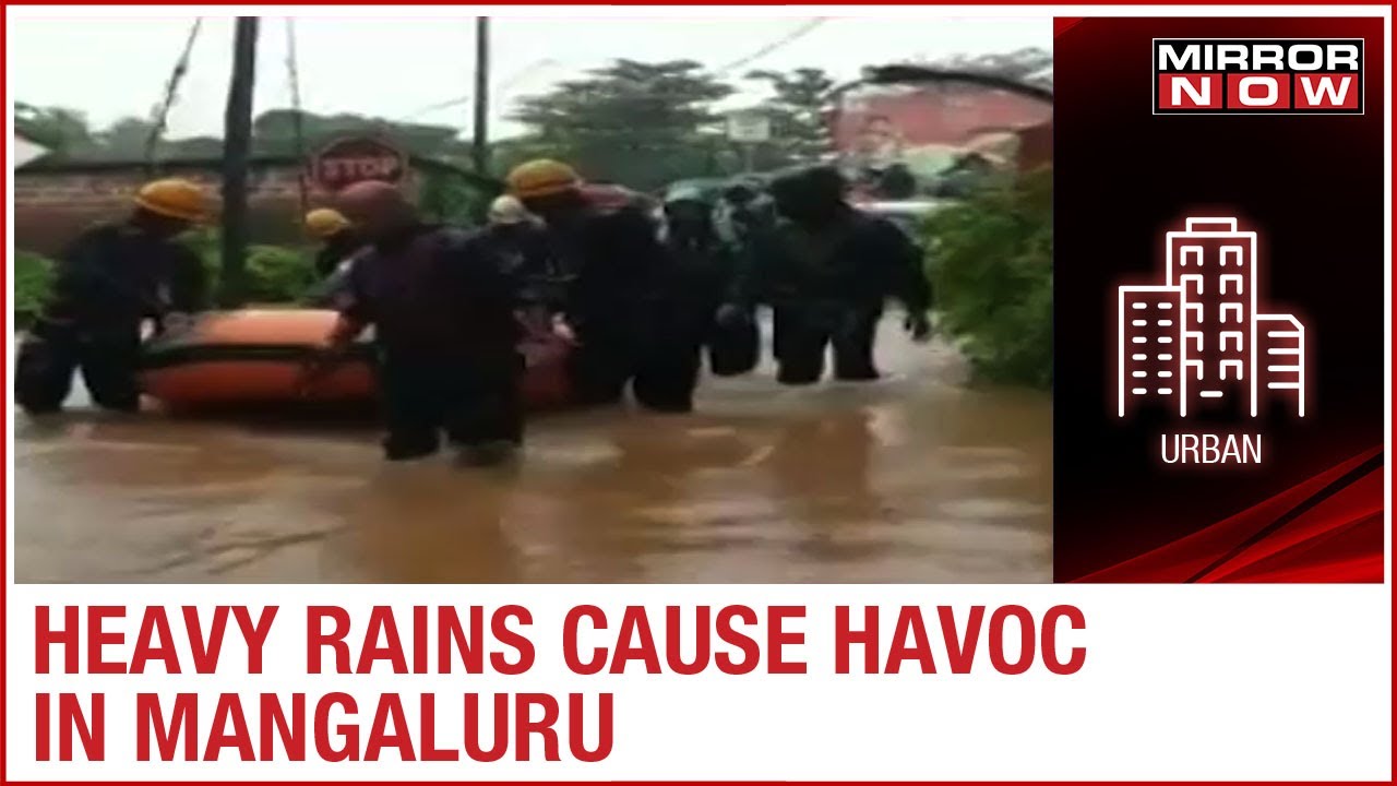Mangaluru: Heavy rains submerged low-lying areas, Residents shifted to safer zones