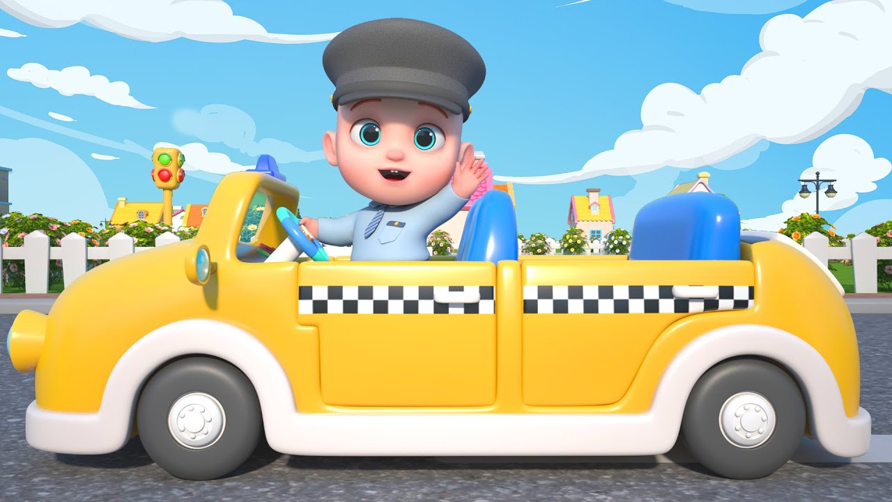 Taxi Rescue | Fireman, Policeman, Doctor | Leo Nursery Rhymes & Kids Songs